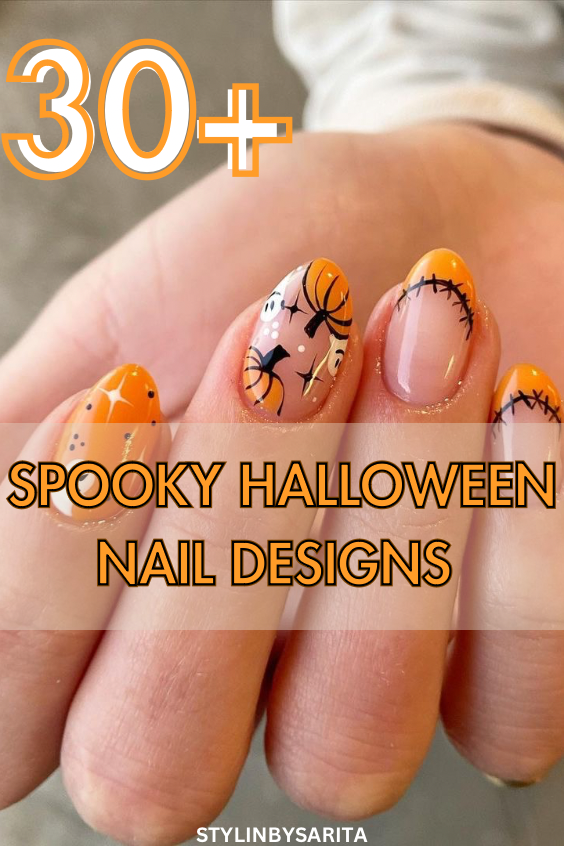 Halloween nails