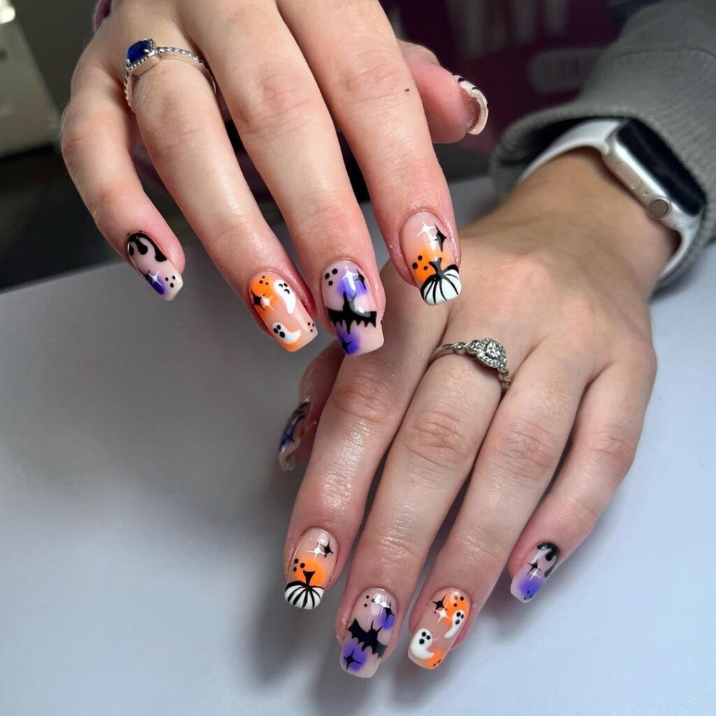 Halloween nails