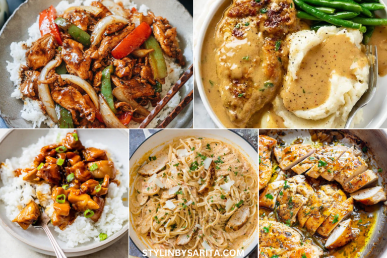 27 DELICIOUS CHICKEN BREAST RECIPES YOU NEED TO TRY - Stylin by Sarita
