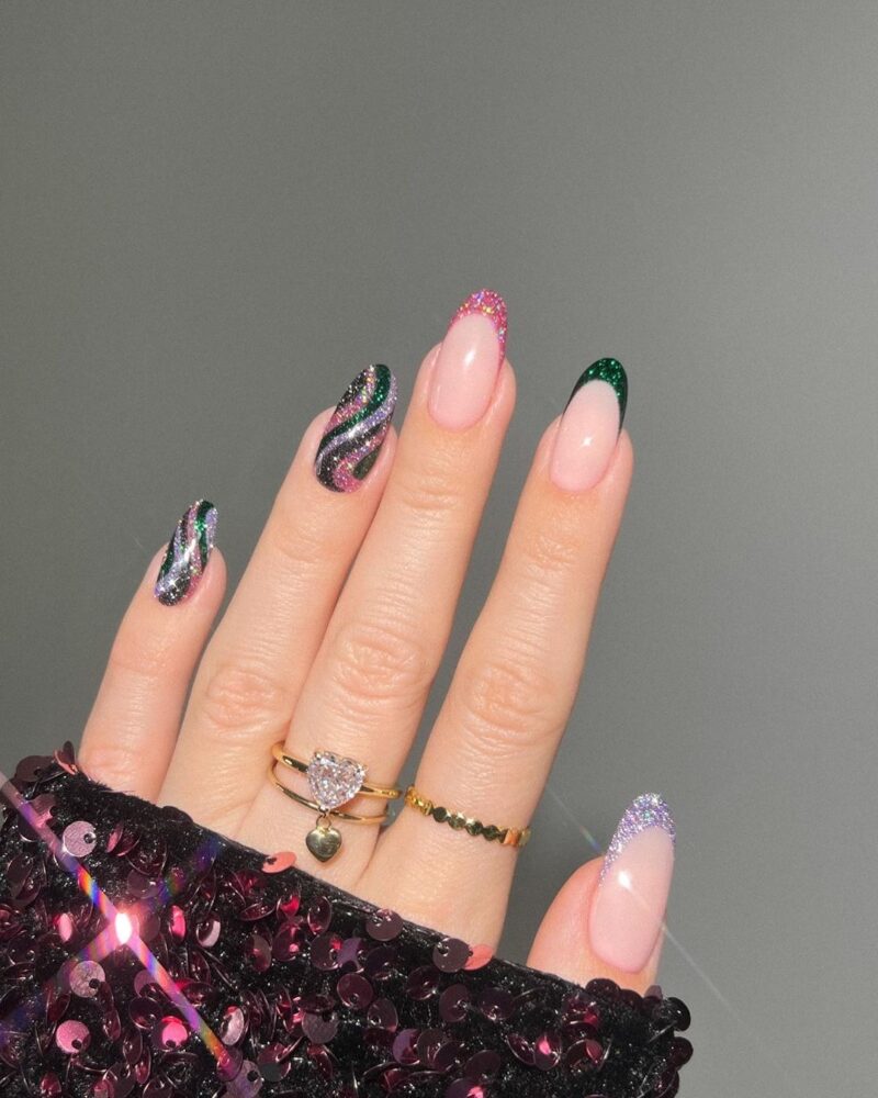 47 STUNNING NEW YEAR S NAILS AND NEW YEAR S NAILS DESIGN 2024 YOU NEED   New Years Nails 7 800x1000 