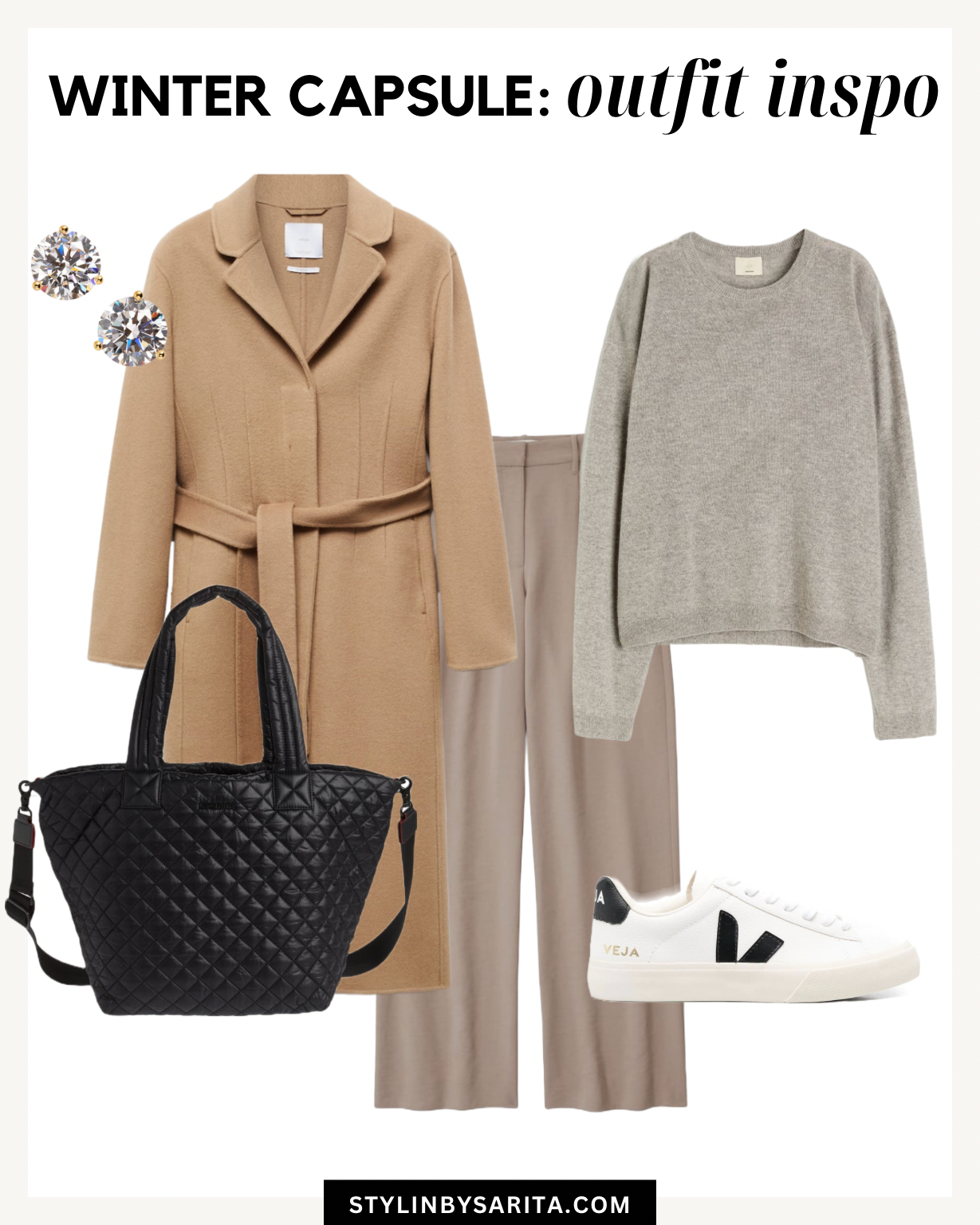 WINTER CAPSULE WARDROBE 2023 | OUTFITS YOU'LL LOVE - Stylin by Sarita