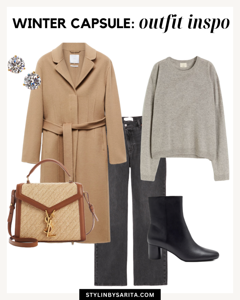 WINTER CAPSULE WARDROBE 2023 | OUTFITS YOU'LL LOVE - Stylin by Sarita