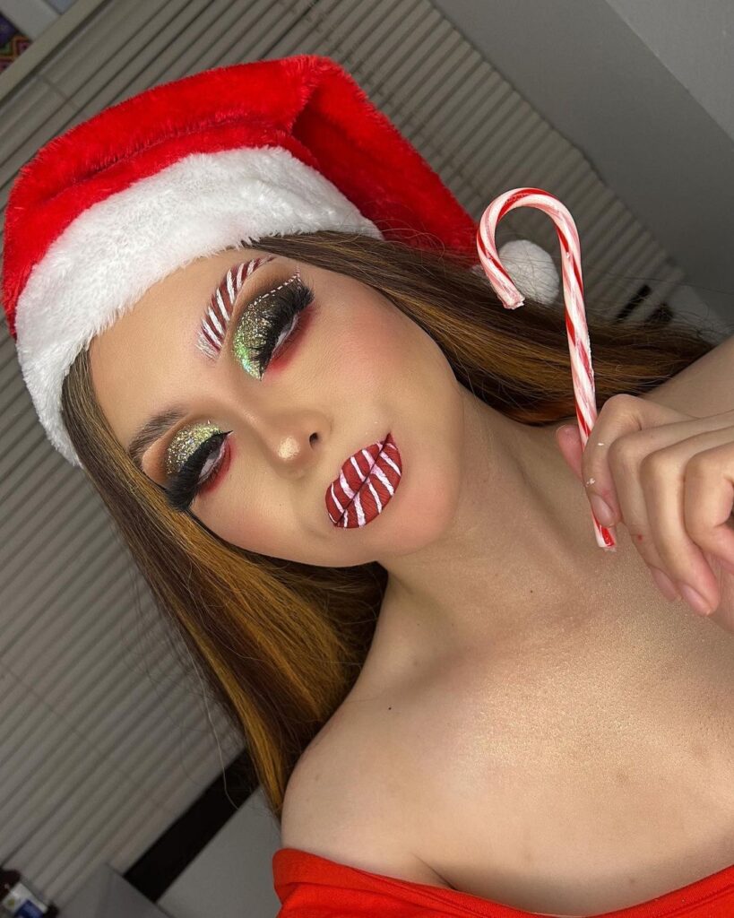 Christmas makeup ideas