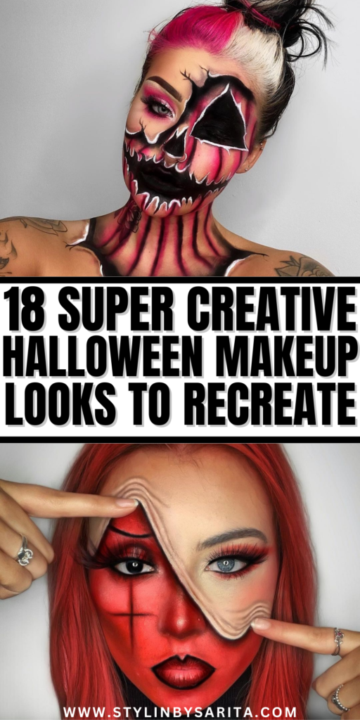creative Halloween makeup