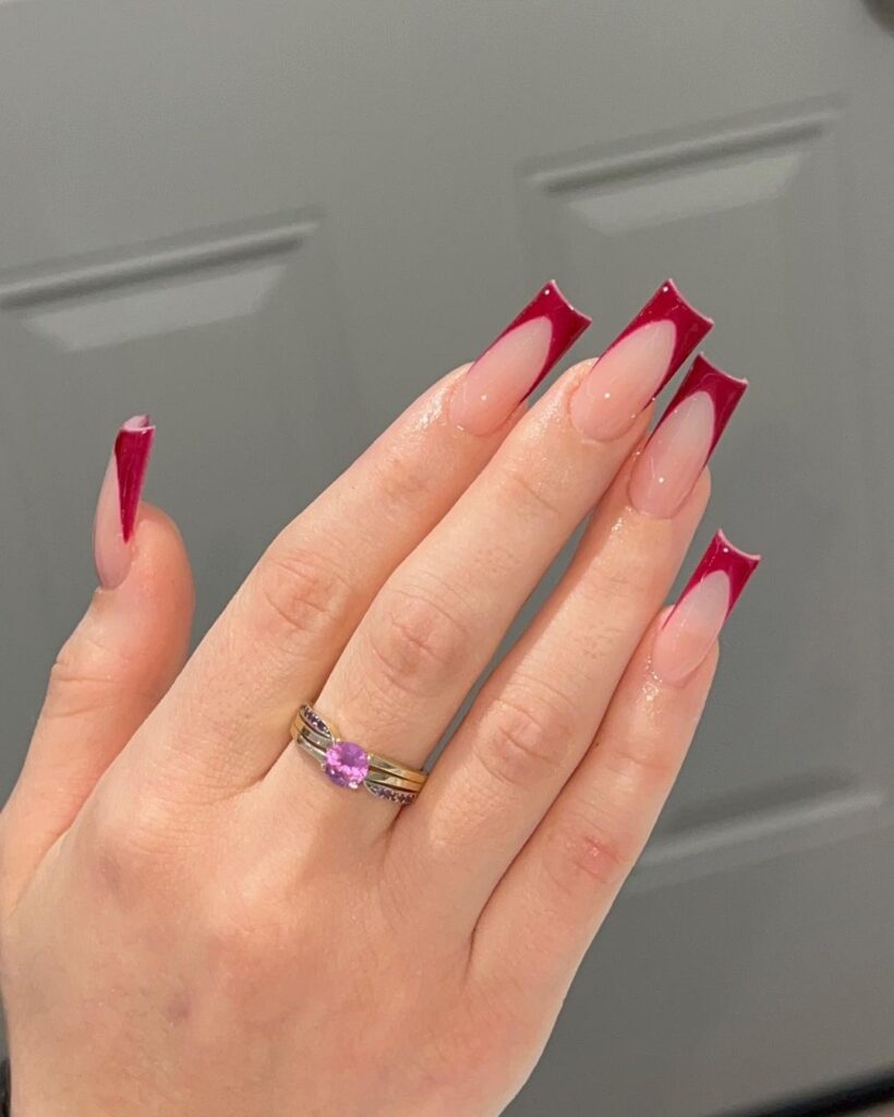 valentines nails