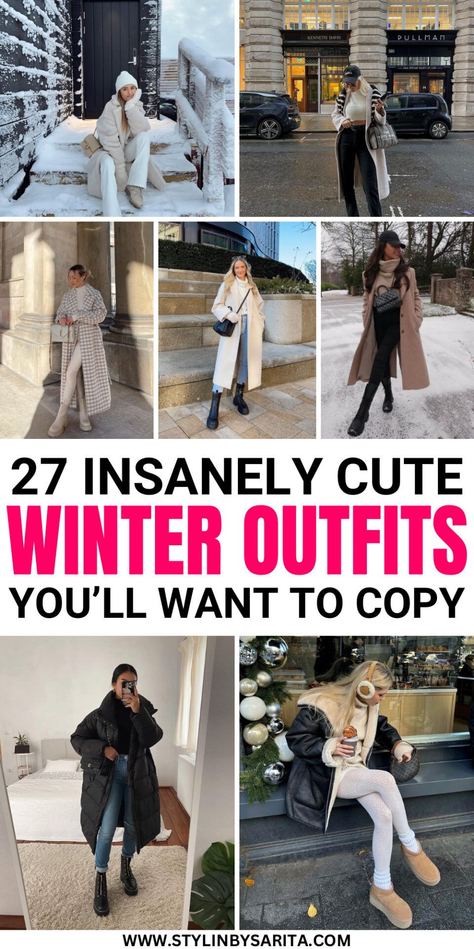 27 SUPER CUTE WINTER OUTFITS YOU NEED TO COPY! - Stylin by Sarita