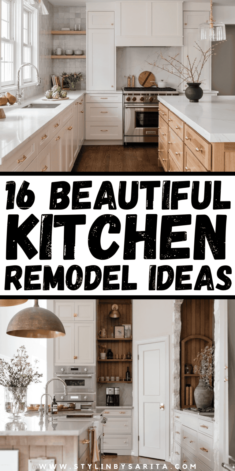 16 AMAZING BEFORE AND AFTER KITCHEN REMODEL IDEAS - Stylin by Sarita
