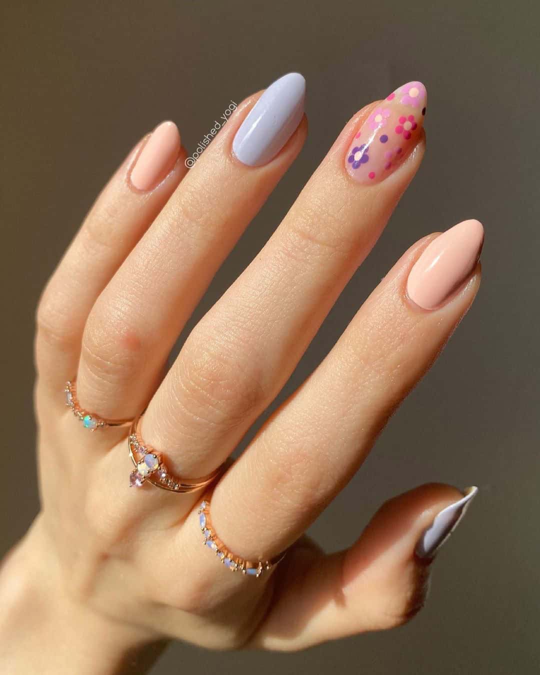 50 STUNNING SPRING NAILS TO RECREATE - Stylin by Sarita