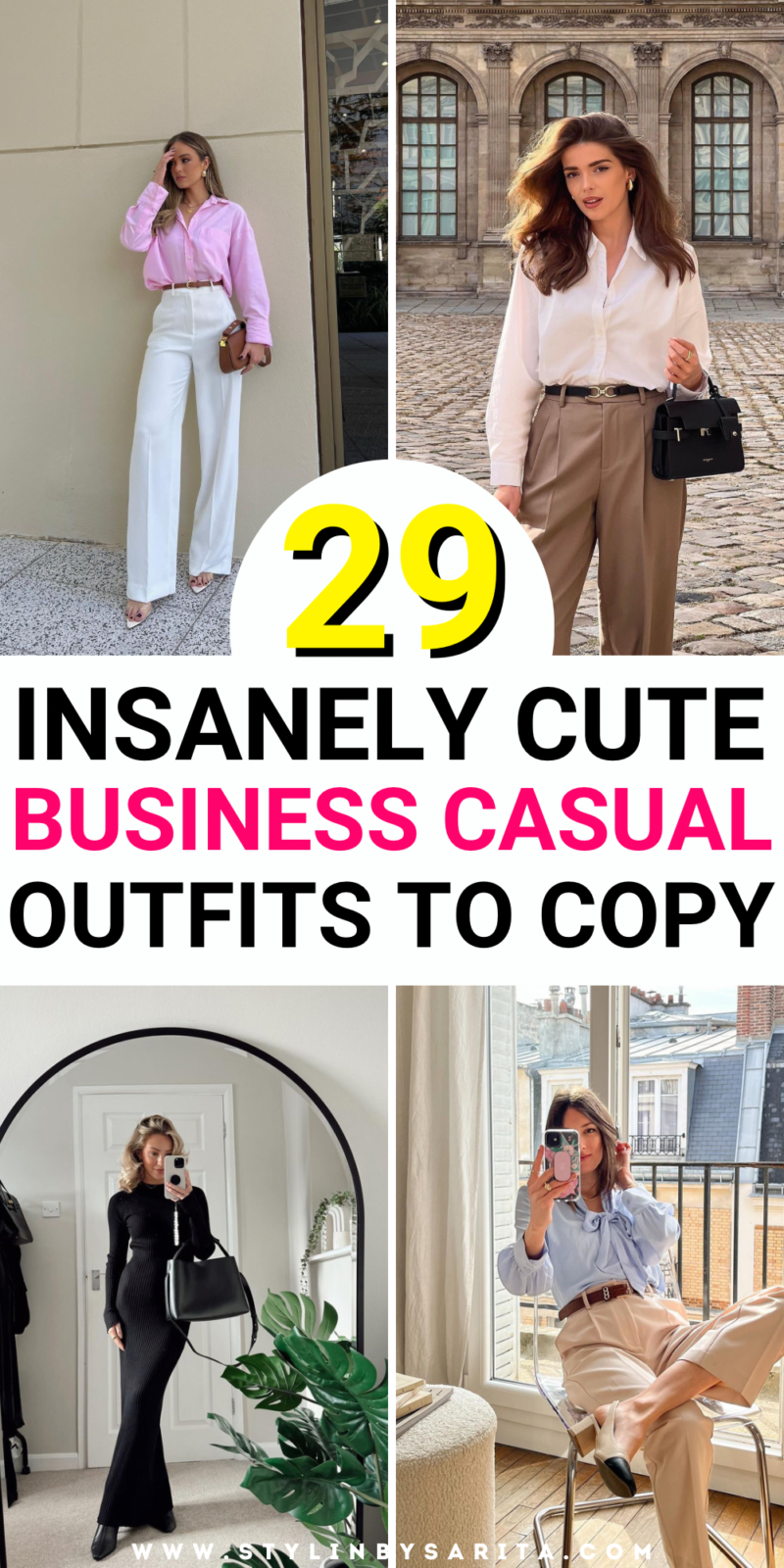 29 BUSINESS CASUAL OUTFITS TO WEAR TO THE OFFICE - Stylin by Sarita