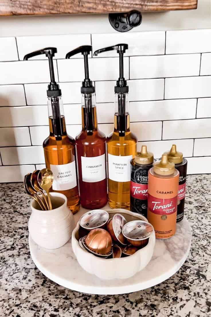 18 COFFEE BAR IDEAS FOR YOUR MORNING PICK-ME-UP - Stylin by Sarita