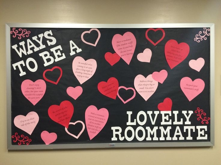 Valentine’s Day door decorations