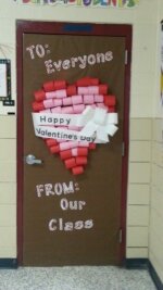 46 CREATIVE VALENTINE'S DAY DOOR DECORATIONS - Stylin by Sarita