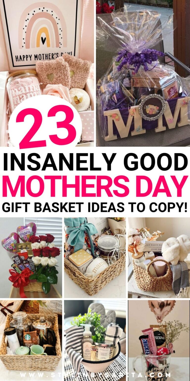 TOP 23 DIY MOTHER'S DAY GIFT BASKET IDEAS SHE'LL LOVE - Stylin by Sarita