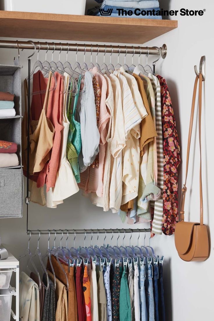 18 PRACTICAL AND CUTE CLOSET ORGANIZATION IDEAS - Stylin by Sarita