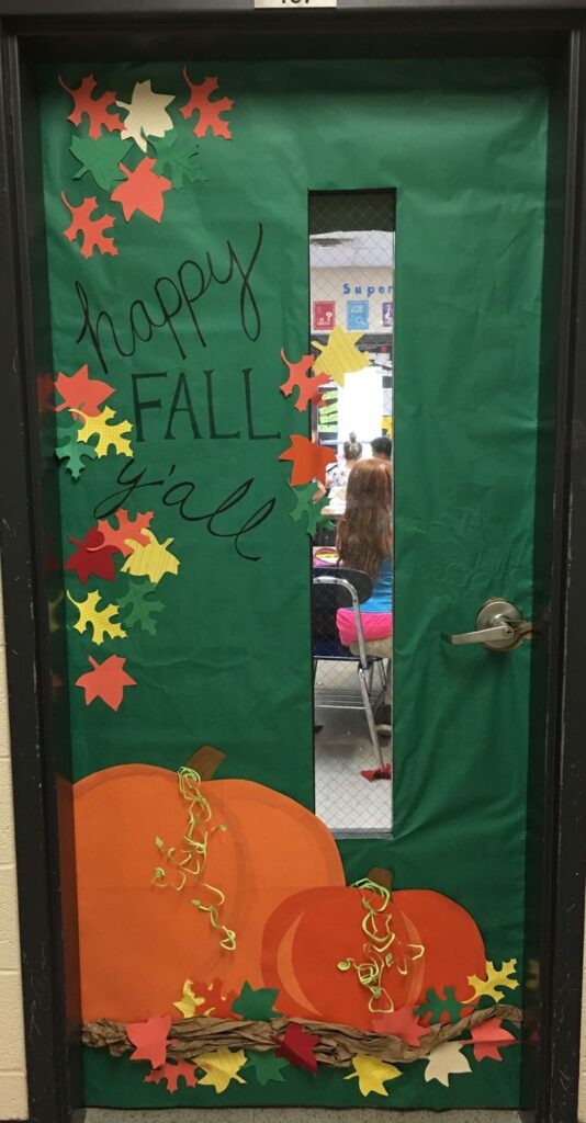 FALL CLASSROOM DOOR DECORATIONS