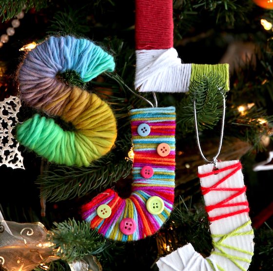 DIY Christmas ornaments