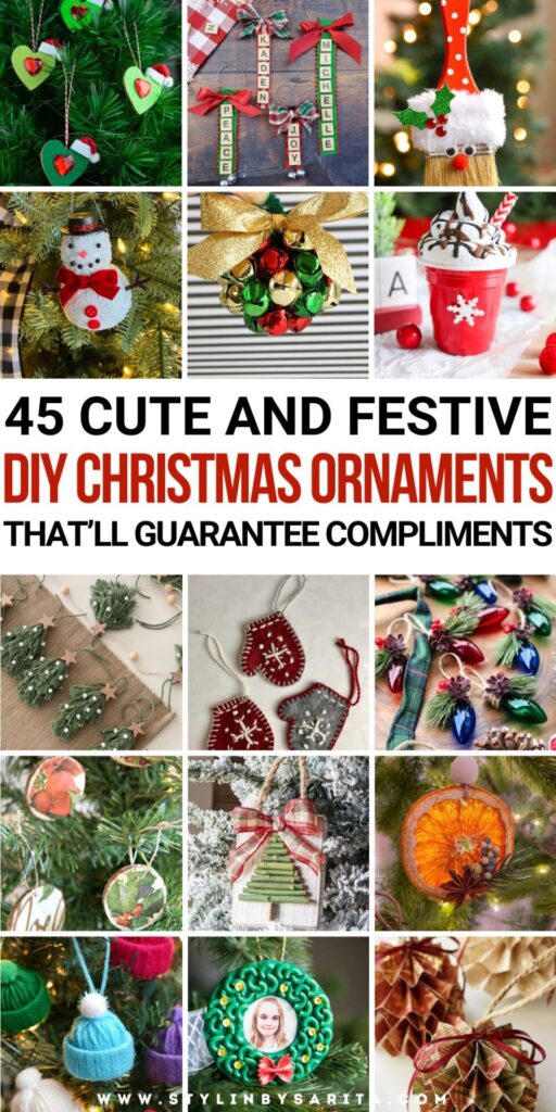 DIY Christmas ornaments