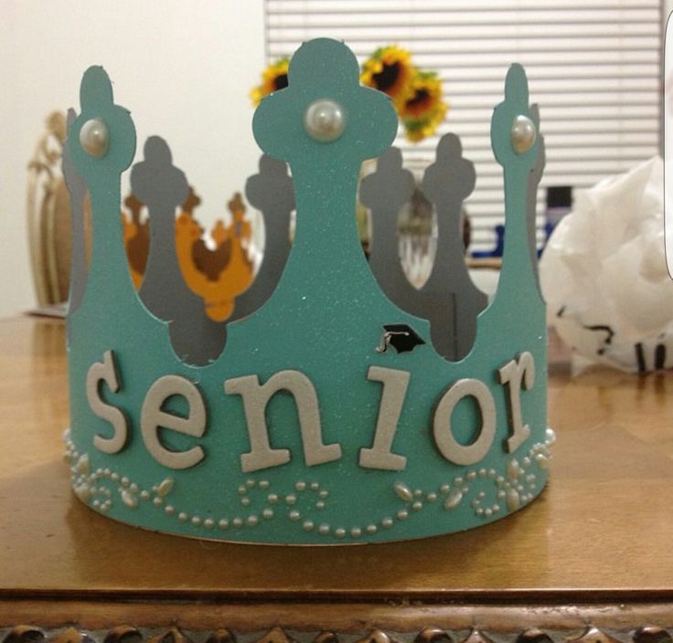 senior crown ideas