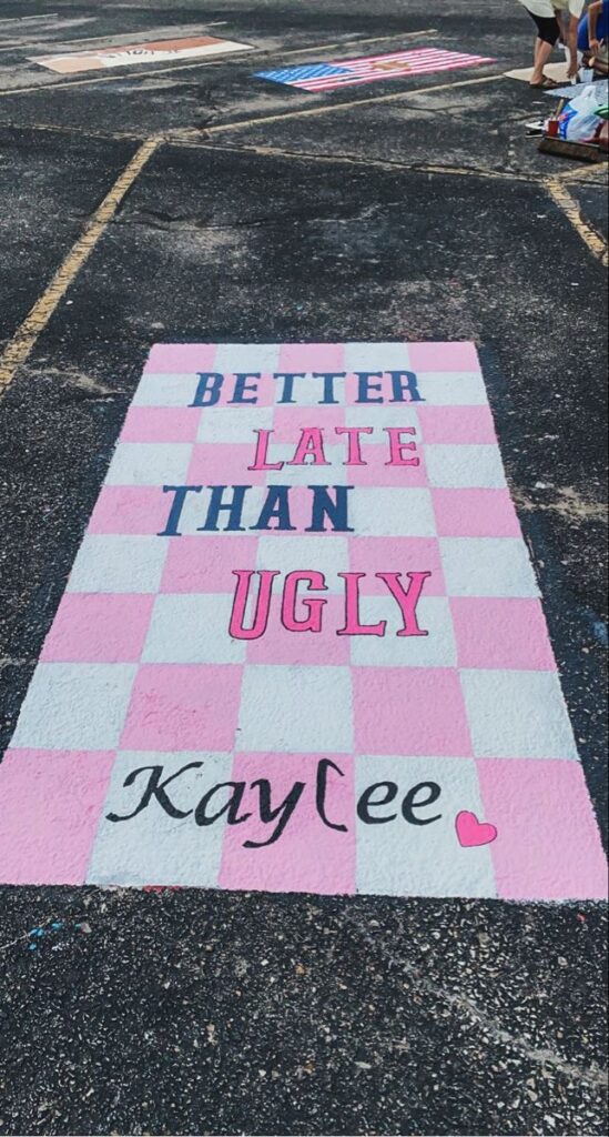 senior parking spaces