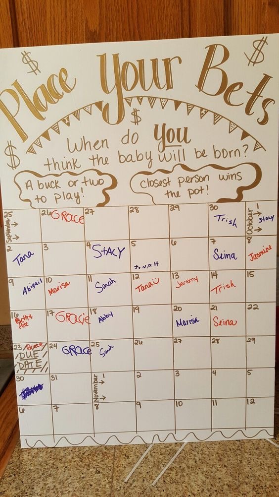 baby shower games