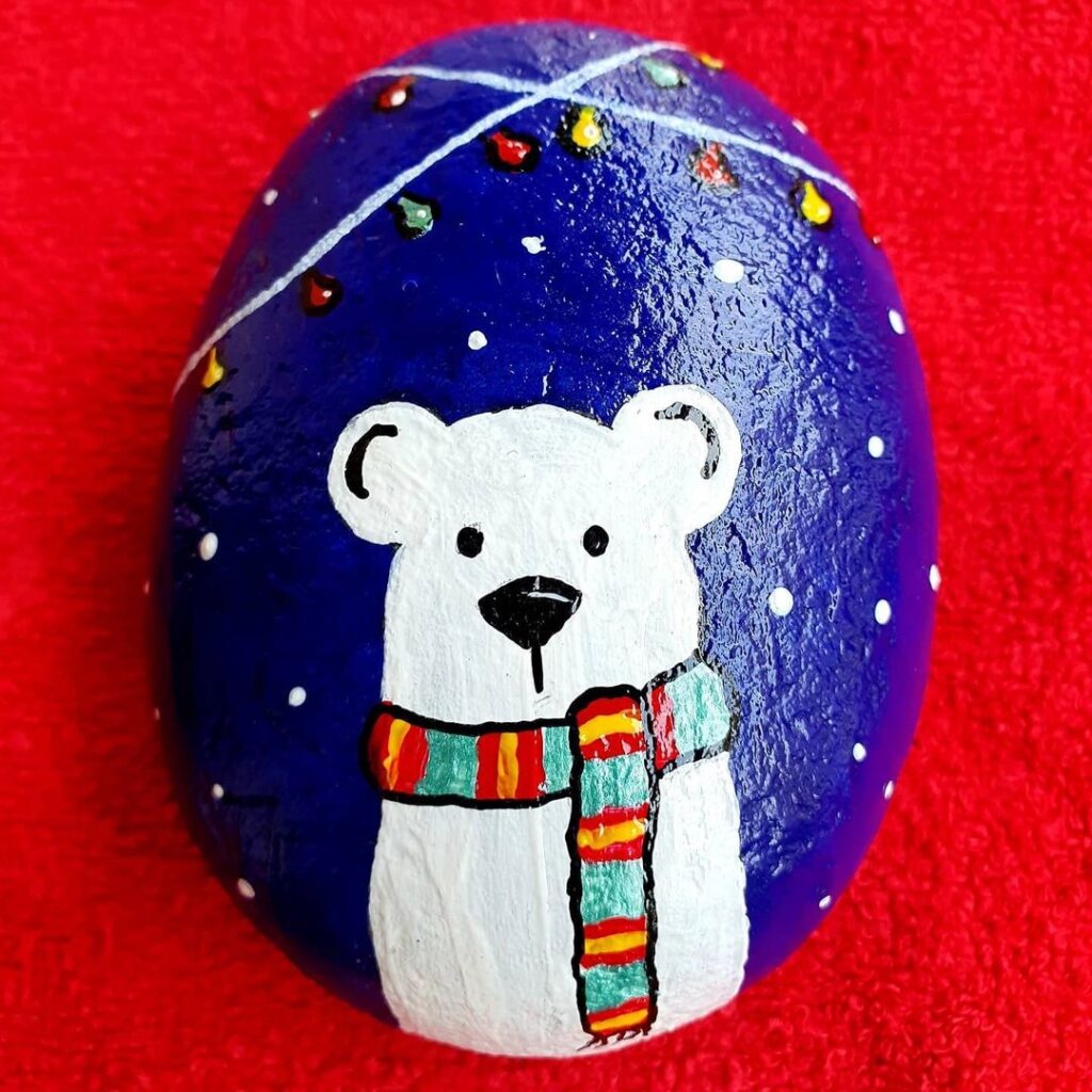 CHRISTMAS ROCK PAINTING IDEAS