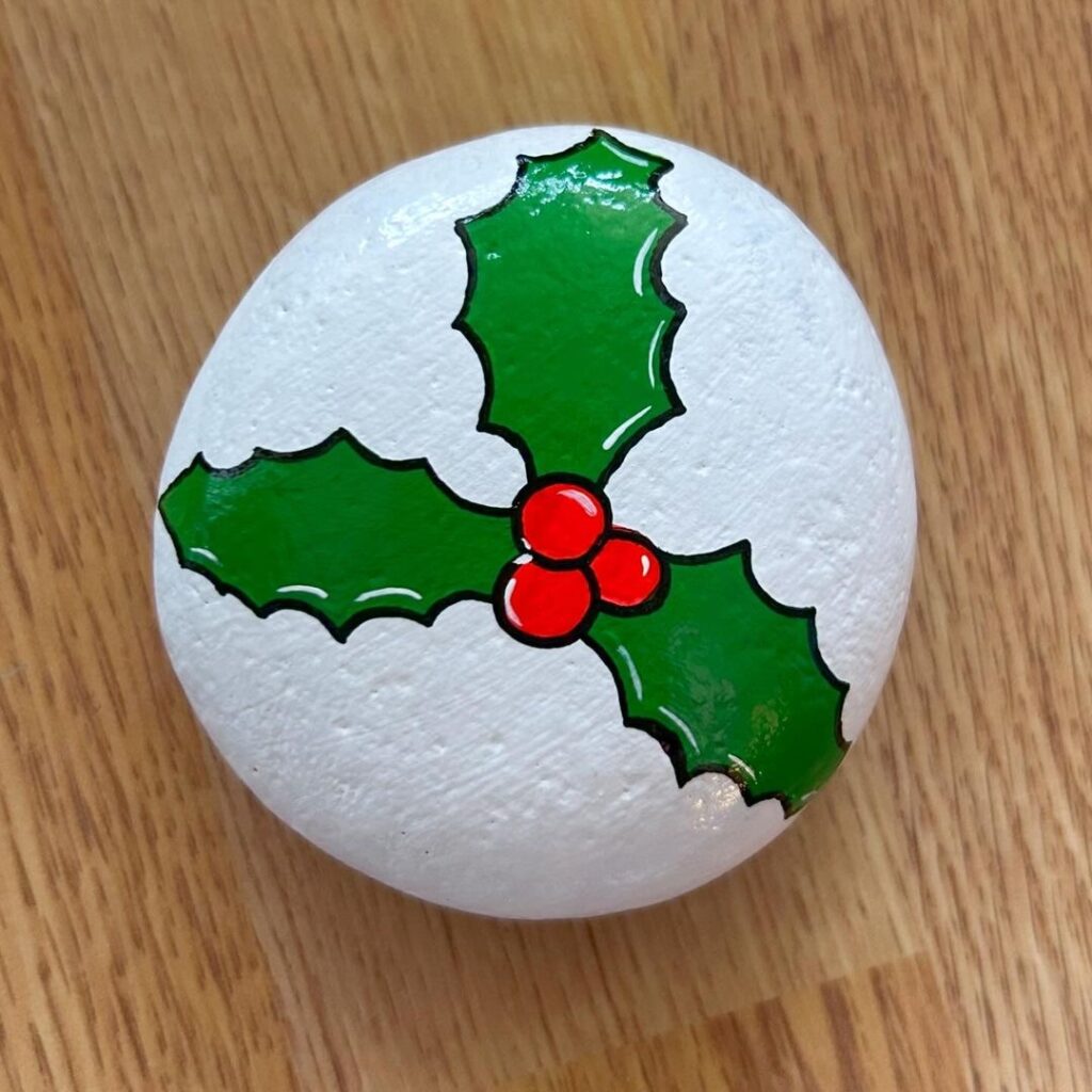 CHRISTMAS ROCK PAINTING IDEAS