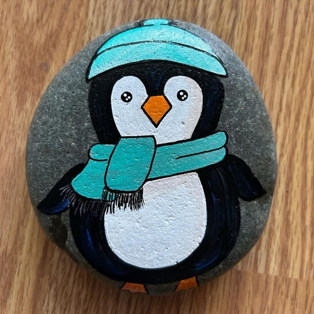 CHRISTMAS ROCK PAINTING IDEAS