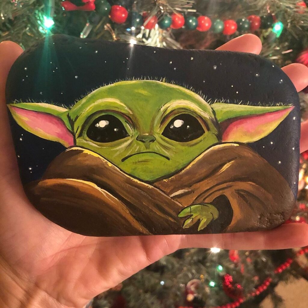 CHRISTMAS ROCK PAINTING IDEAS