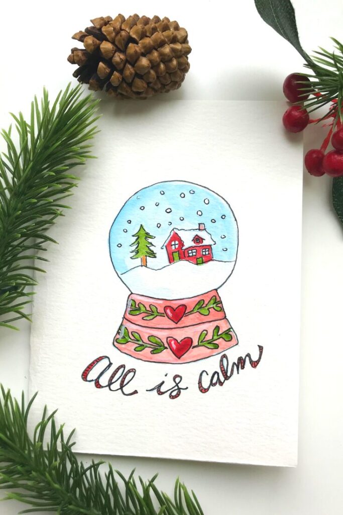 handmade Christmas cards