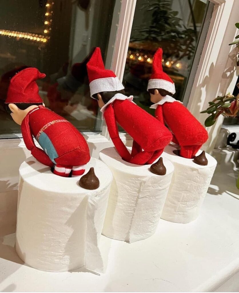 Looking for the absolute best elf on the shelf ideas to recreate this Christmas? I've gathered 98 insanely easy and funny elf on the shelf ideas that make you laugh uncontrollably!