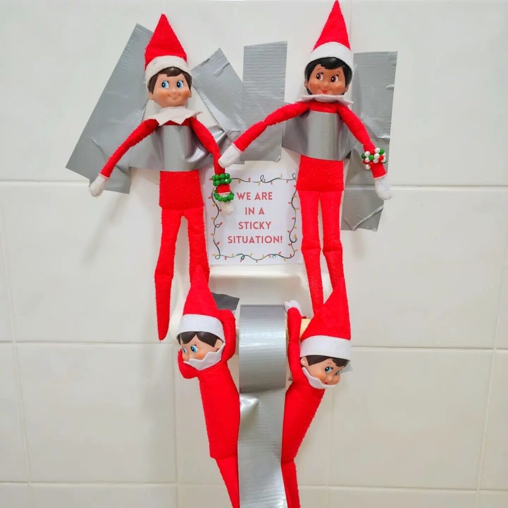 Looking for the absolute best elf on the shelf ideas to recreate this Christmas? I've gathered 98 insanely easy and funny elf on the shelf ideas that make you laugh uncontrollably!