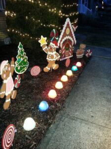 28 MAGICAL OUTDOOR DIY CHRISTMAS LIGHT IDEAS - Stylin by Sarita