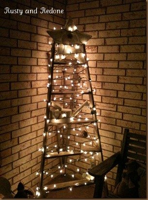 outdoor DIY Christmas light ideas