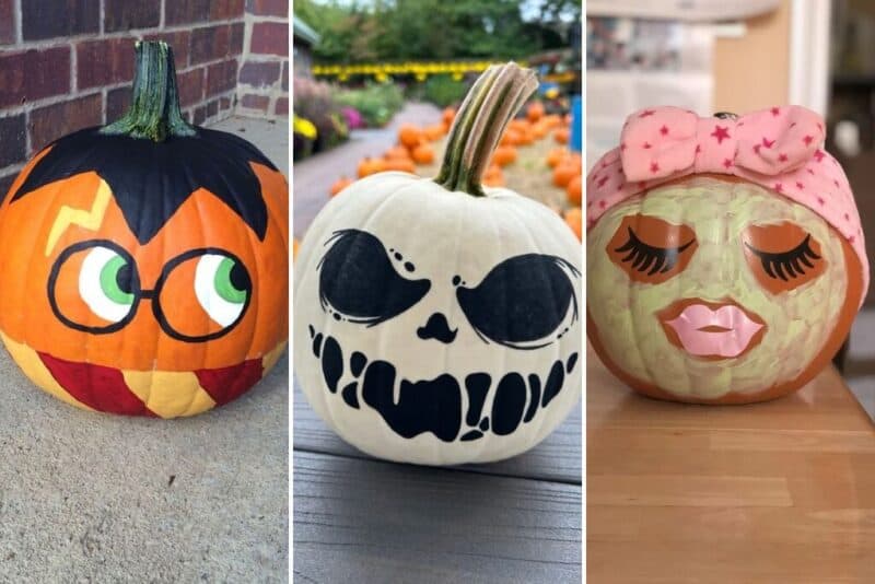 33 CREATIVE PUMPKIN PAINTING IDEAS TO RECREATE - Stylin by Sarita