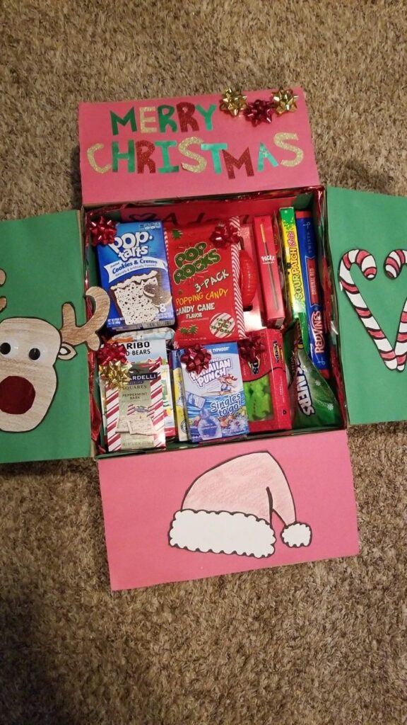 CHRISTMAS CARE PACKAGE IDEAS