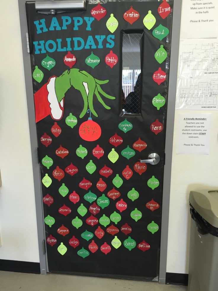 Christmas door decorating ideas