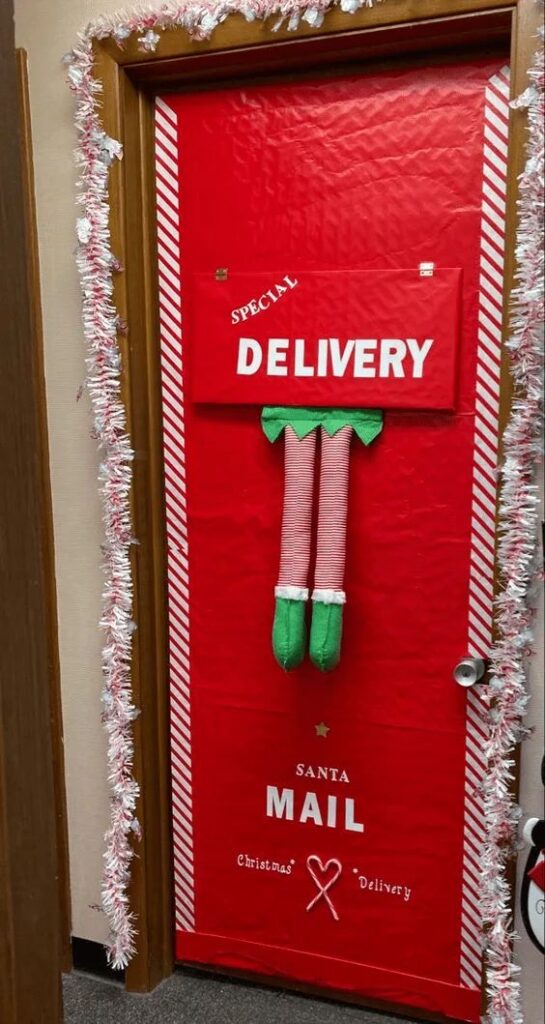 Christmas door decorating ideas