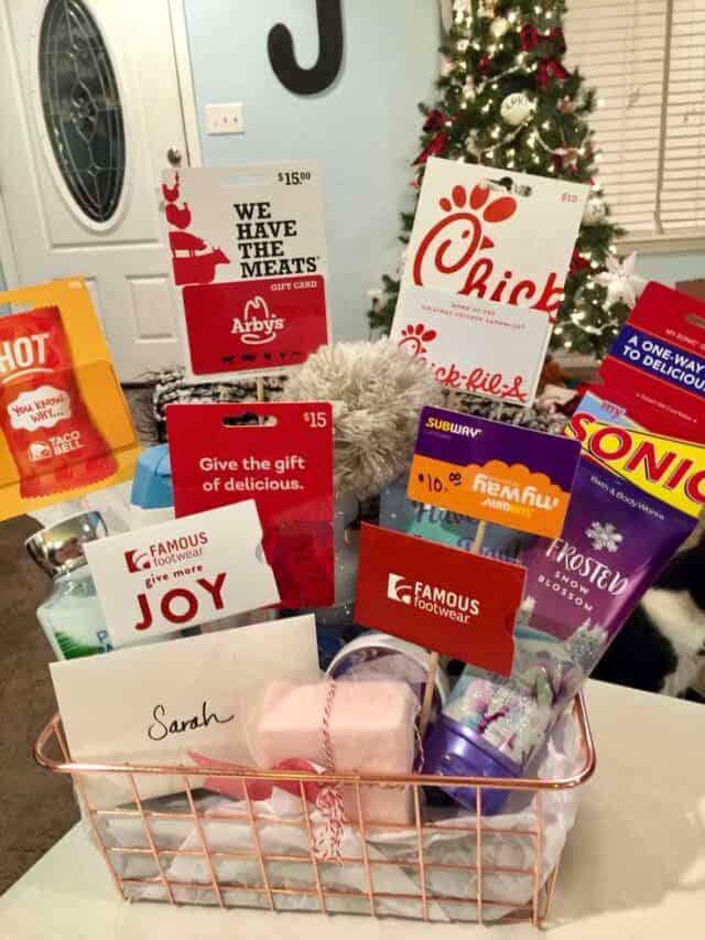 40+ THOUGHTFUL DIY CHRISTMAS GIFT BASKET IDEAS - Stylin by Sarita