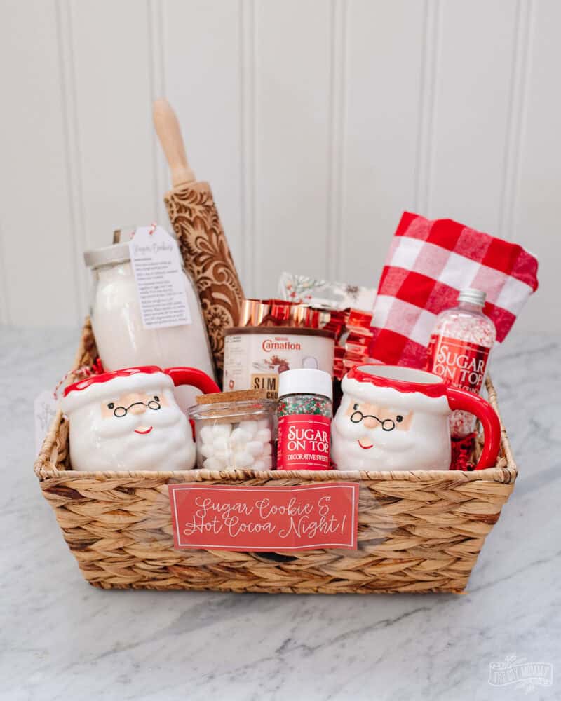 40+ THOUGHTFUL DIY CHRISTMAS GIFT BASKET IDEAS - Stylin by Sarita