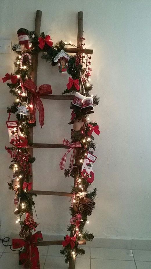 Christmas ladders ideas