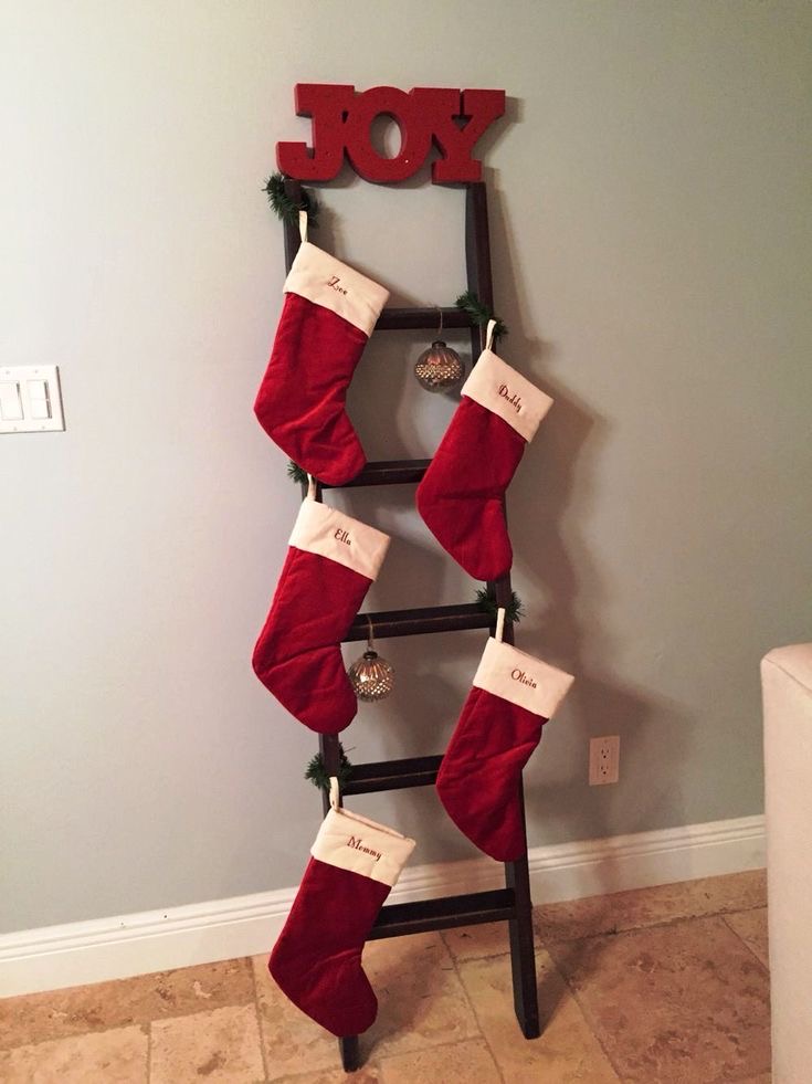 Christmas ladders ideas