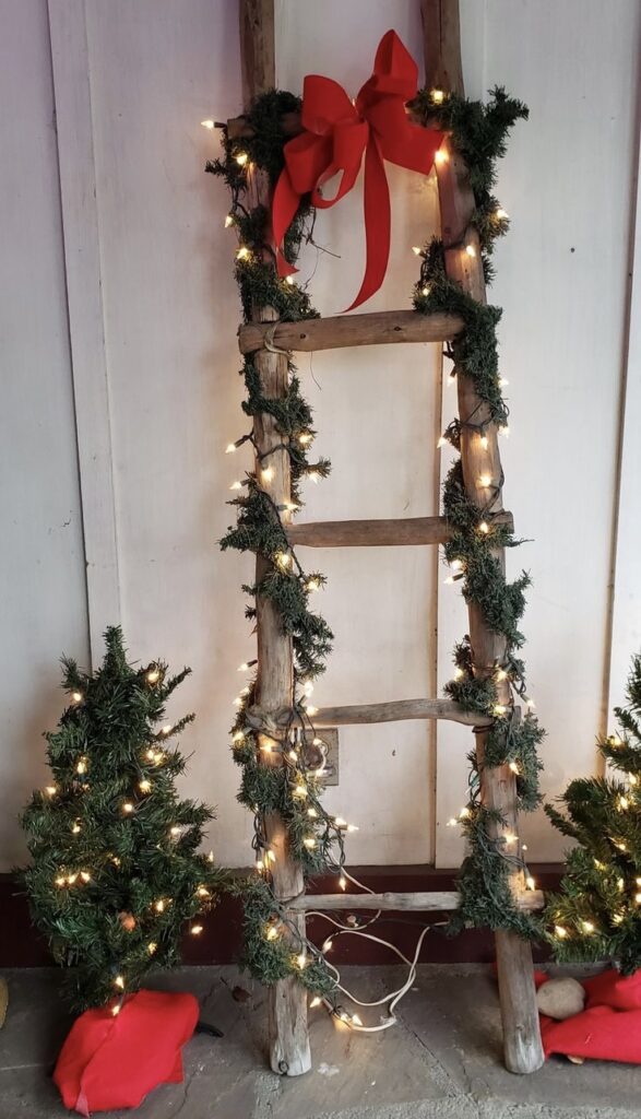 Christmas ladders ideas