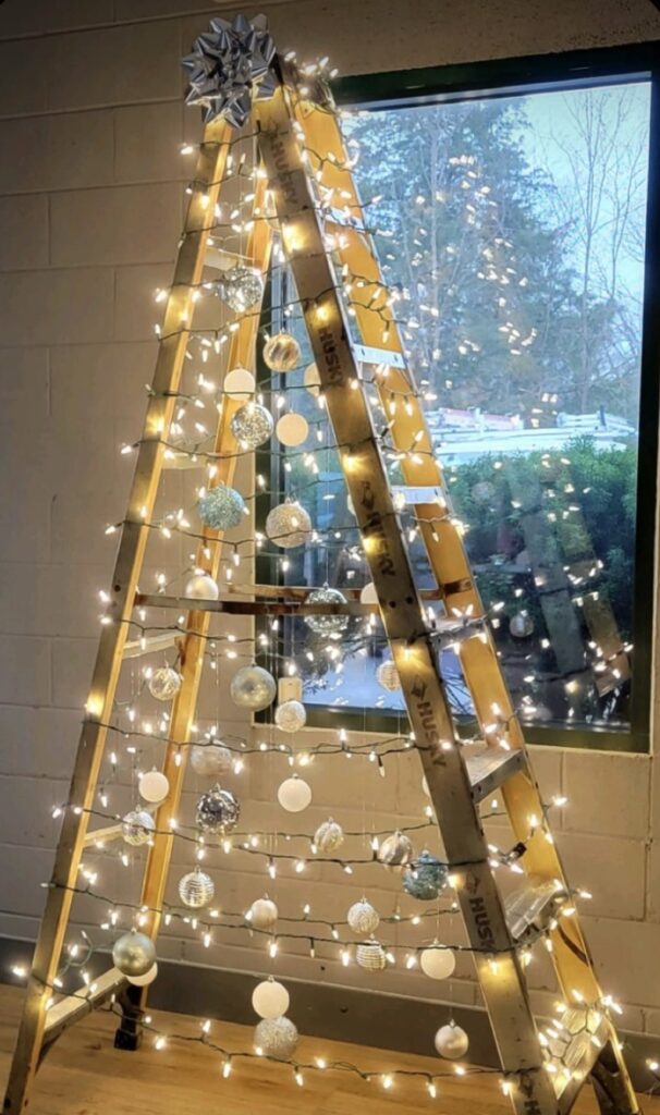 Christmas ladders ideas