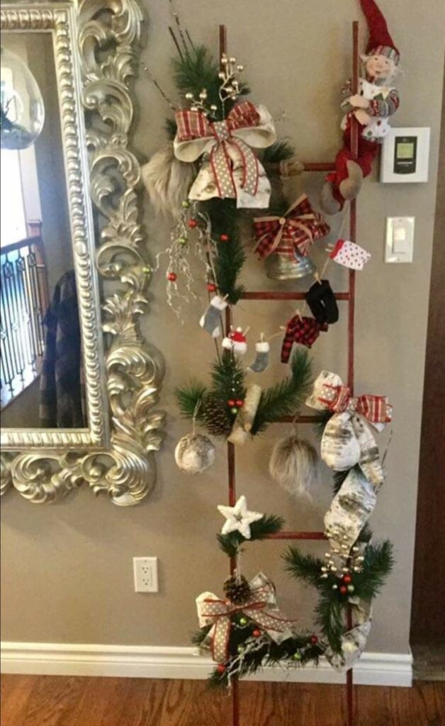 Christmas ladders ideas