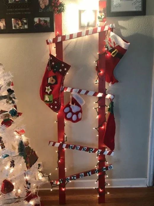 Christmas ladders ideas