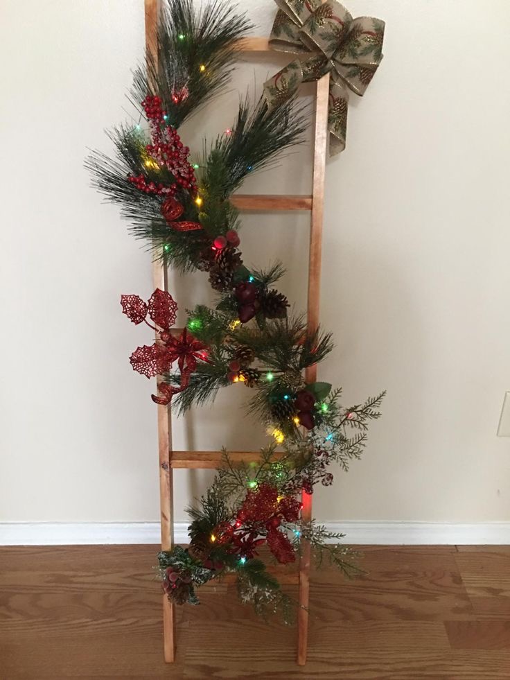 Christmas ladders ideas