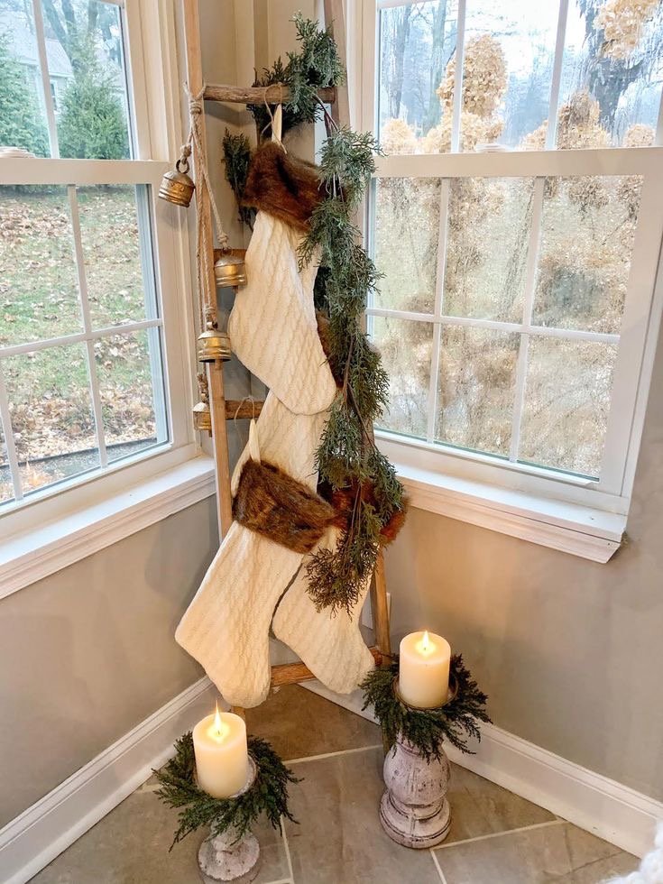 Christmas ladders ideas