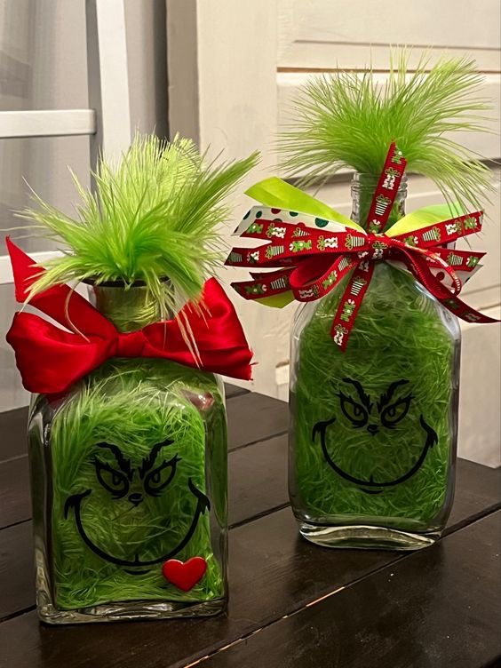 DIY GRINCH CENTERPIECE IDEAS