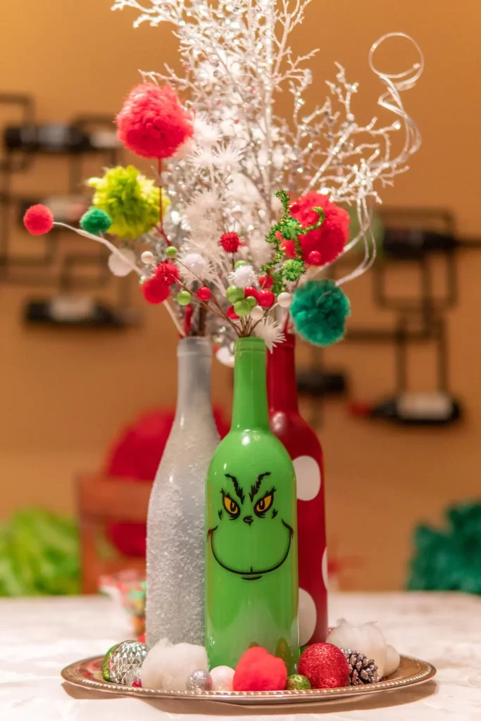 DIY GRINCH CENTERPIECE IDEAS