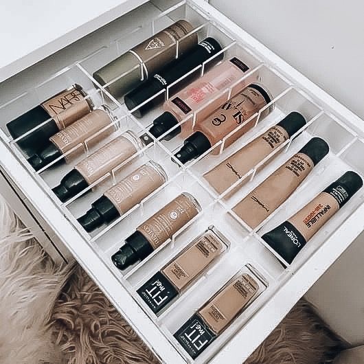 makeup organization ideas